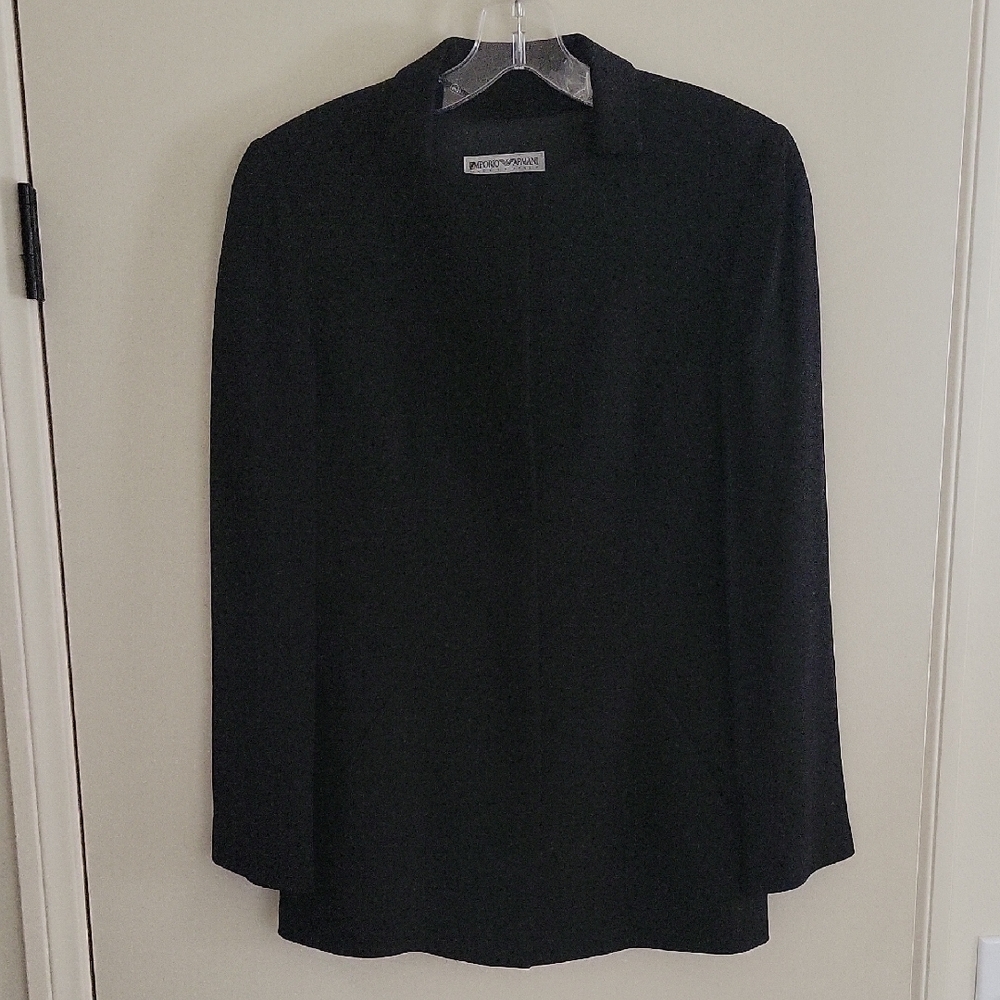 Ladies Emporio Armani Elegant Black Blazer